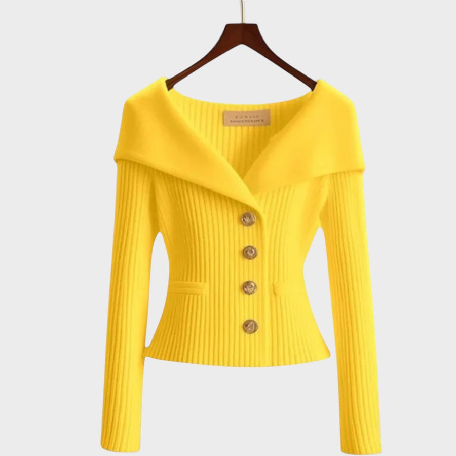 Nicole | Cardigan Elegante a Costine