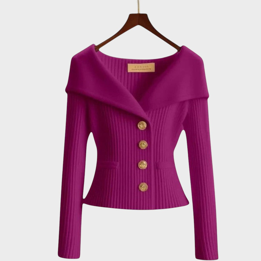Nicole | Cardigan Elegante a Costine