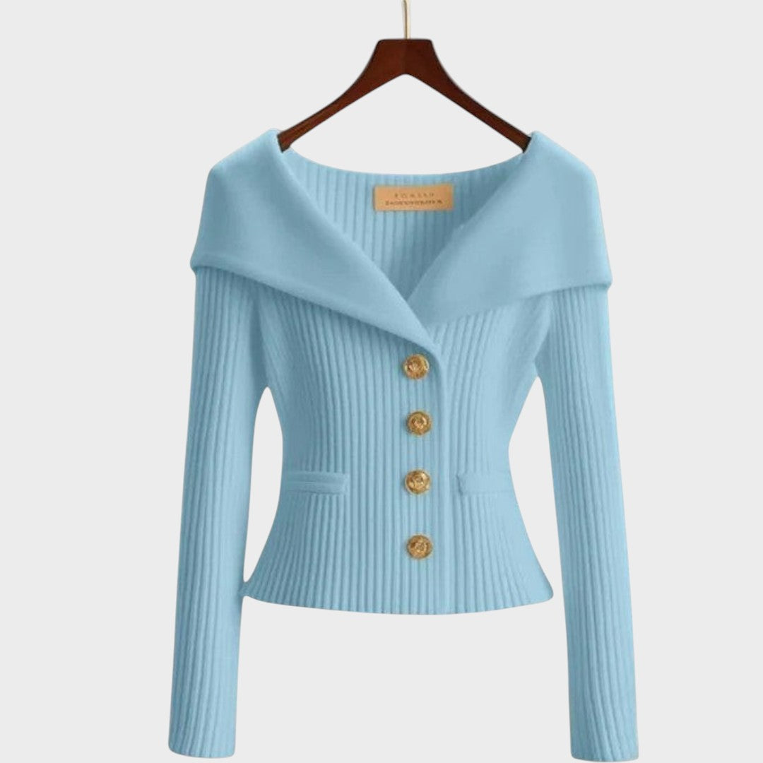 Nicole | Cardigan Elegante a Costine