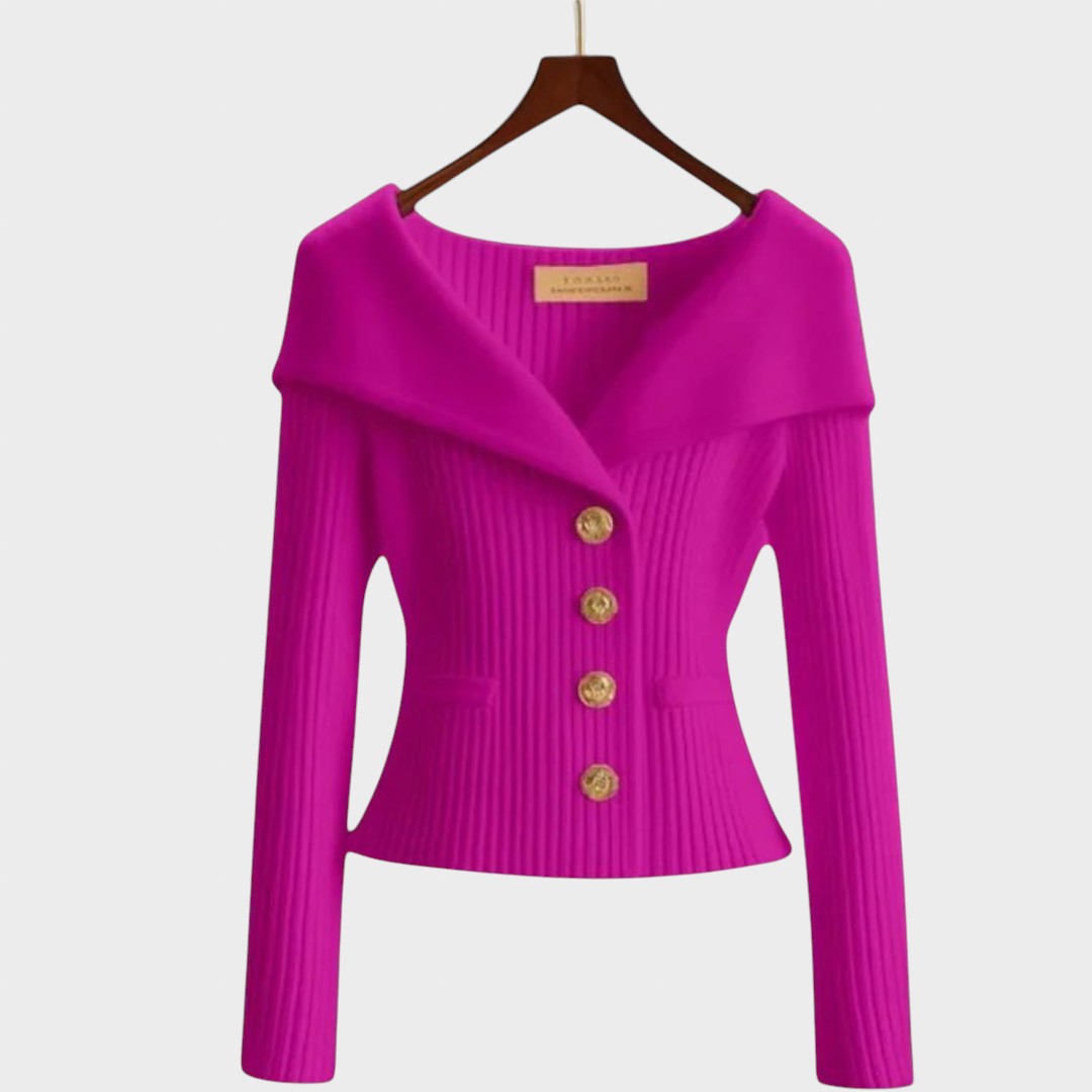 Nicole | Cardigan Elegante a Costine