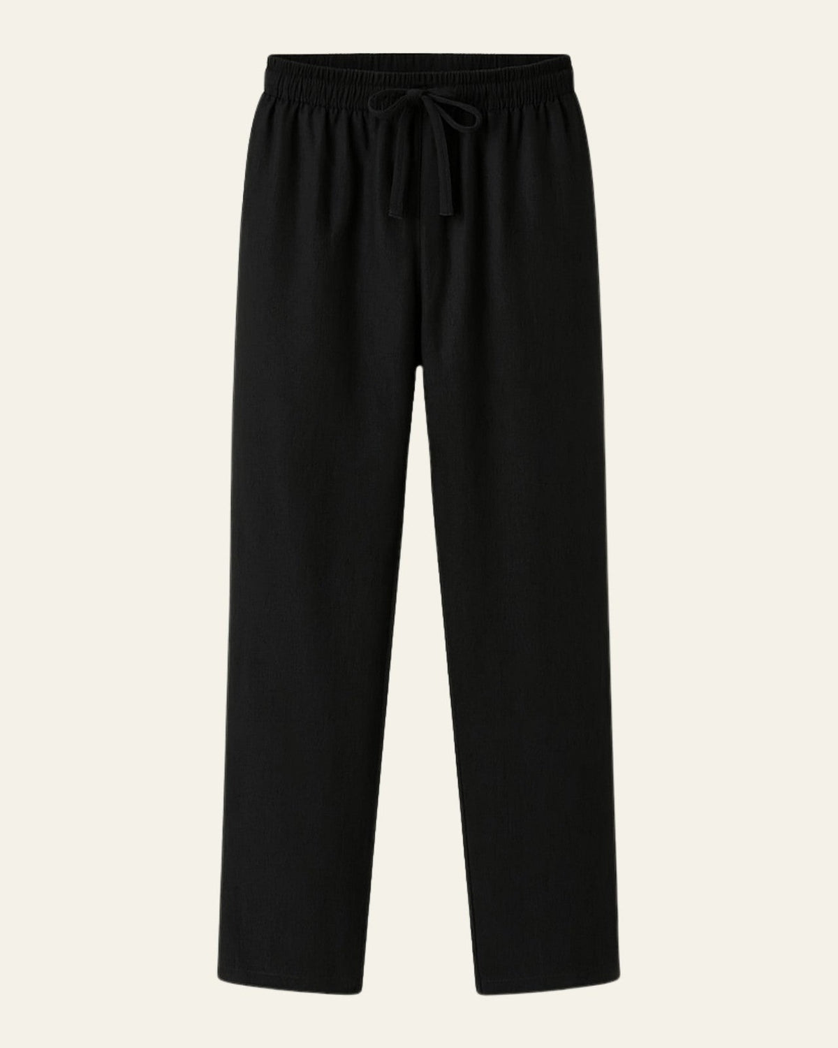 Pantaloni Uomo in Lino Rilassati Linea Fluida Traspiranti
