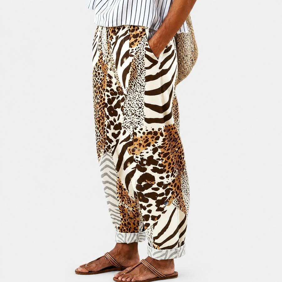 Pantaloni Comfort Mosaic Savanna