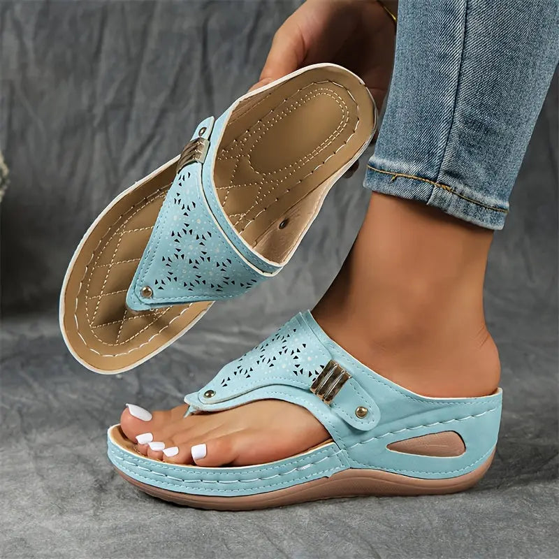 Anna™ | Sandali con Punta a Cuneo Comfort