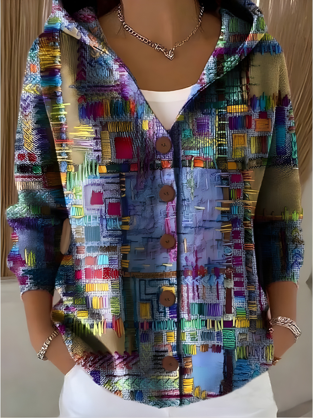 Gillian™ - Cardigan Lungo Artistico e Caldo