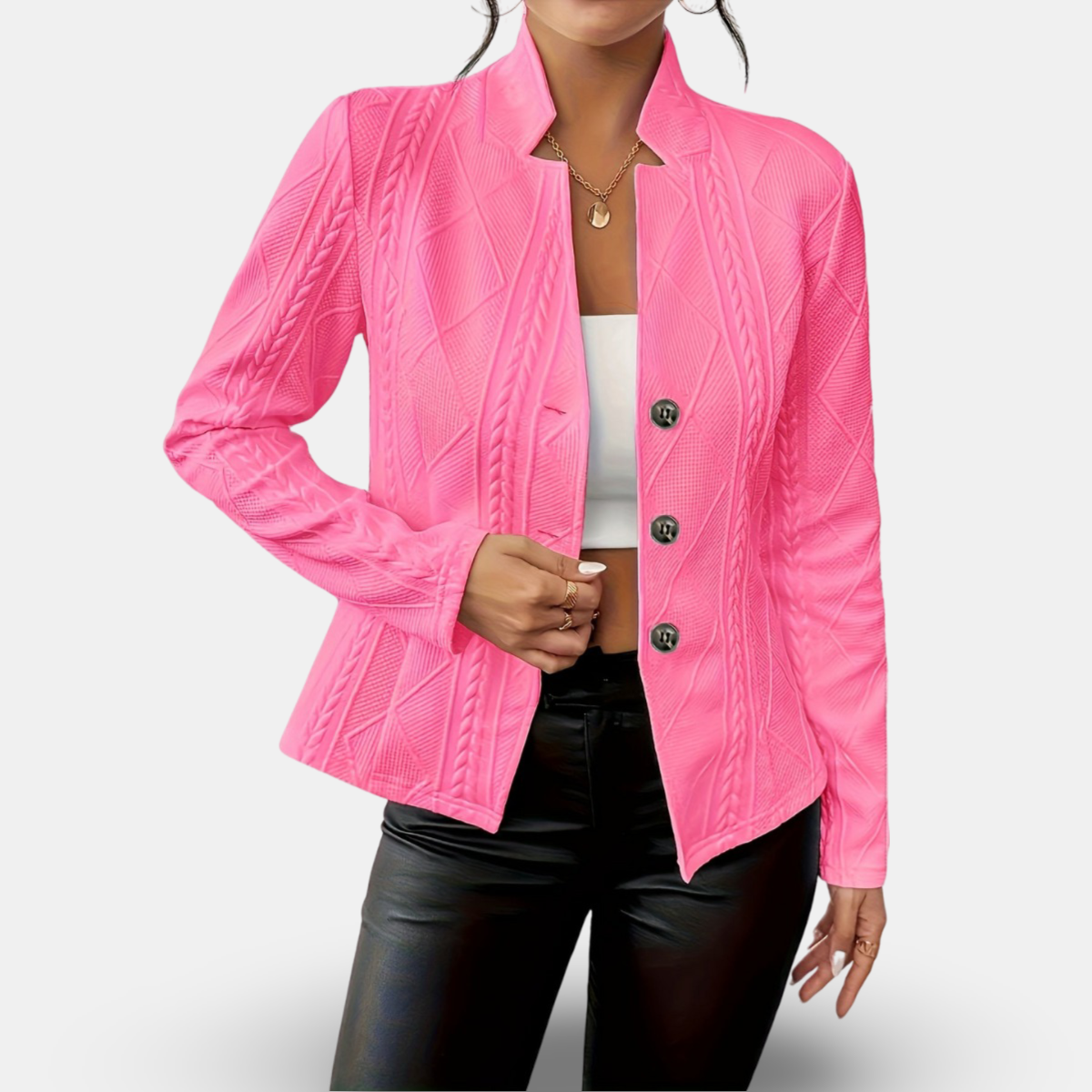 Rees™ Elegant Tailored Cardigan
