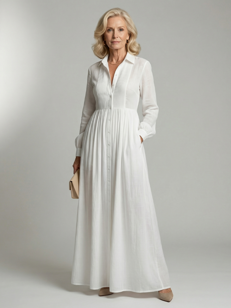 Kate | Abito Maxi Soft Flow