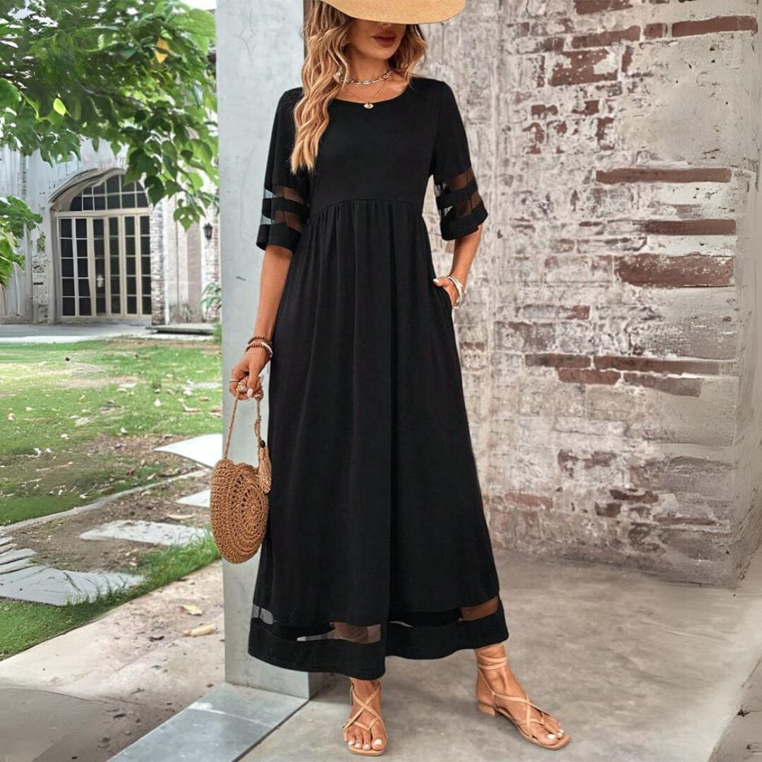 Louise | Abito Midi Flattering