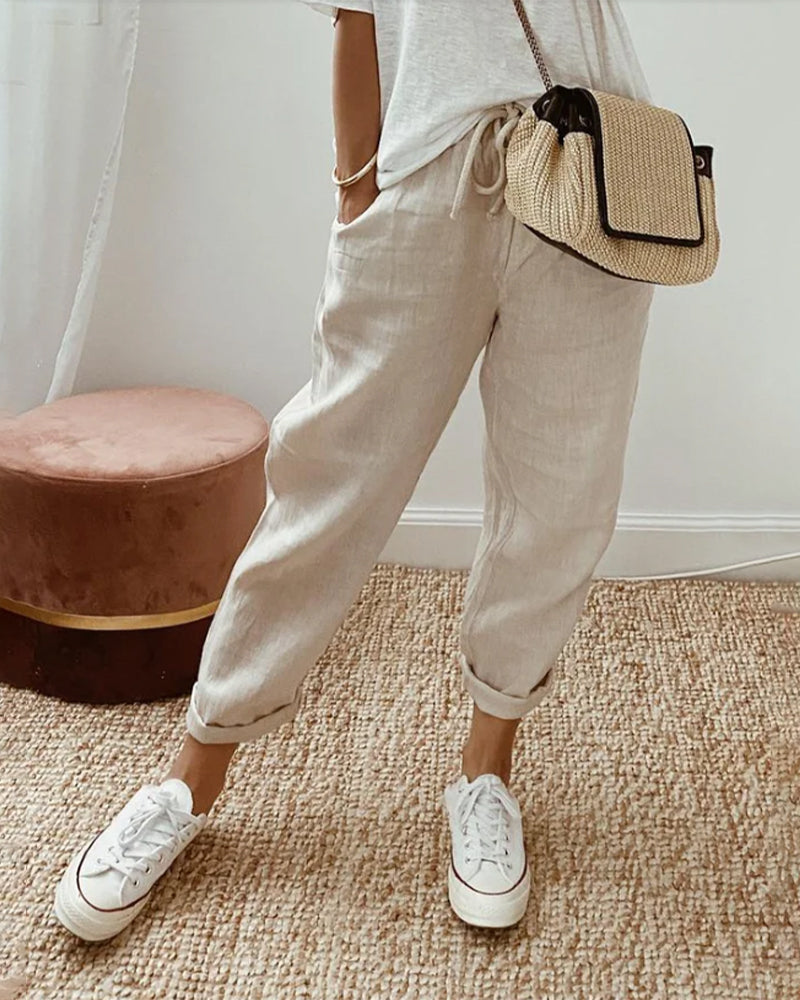 Pantaloni Fluidi Comodi ed Eleganti