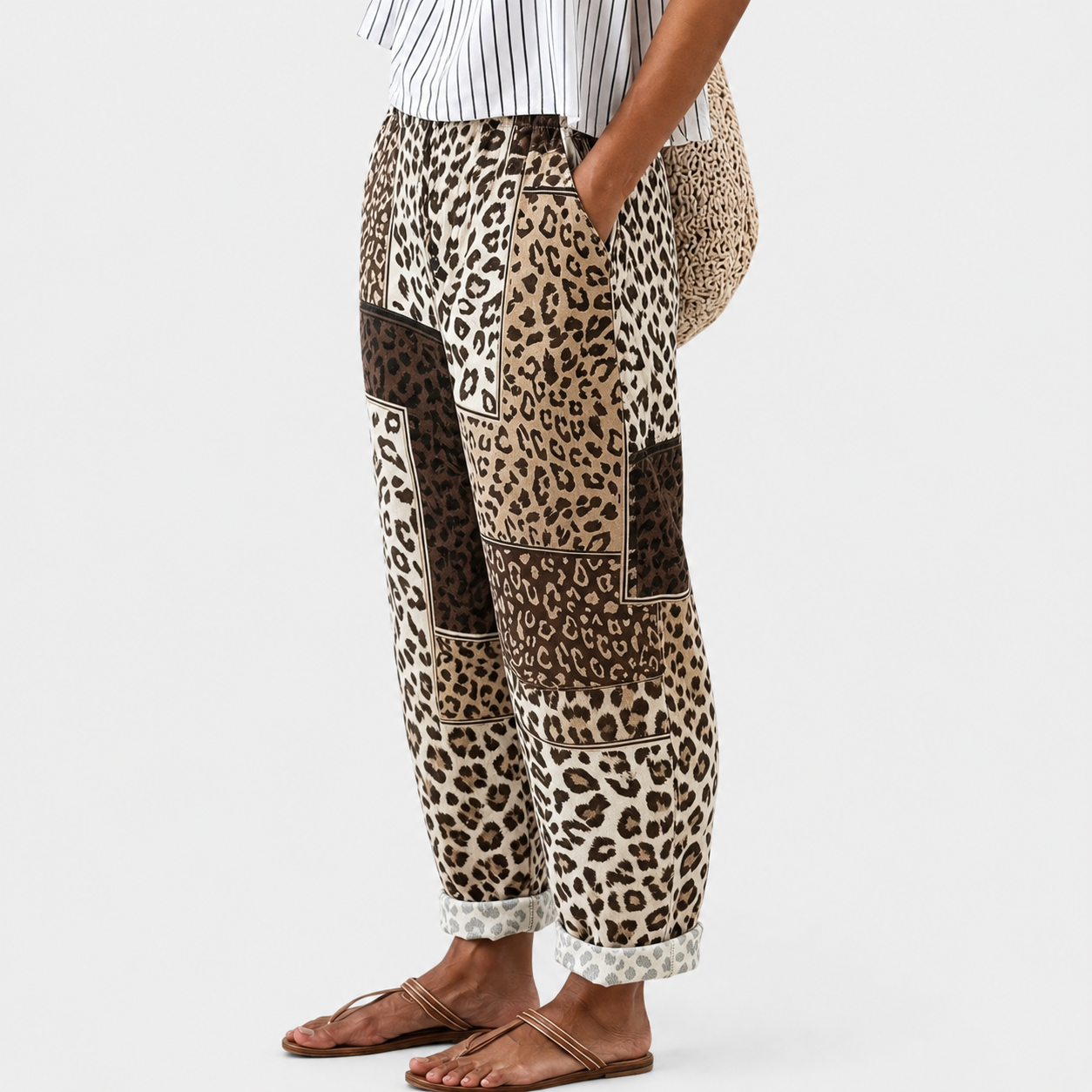 Pantaloni Comfort Stile Safari