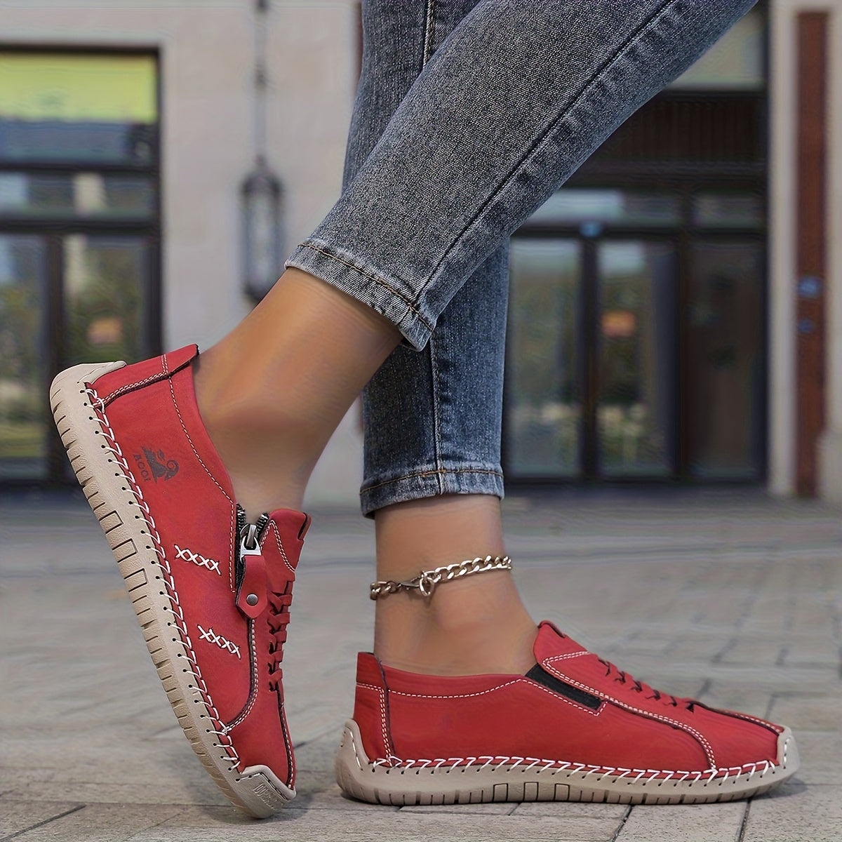 Millie™ | Sneakers Eleganti con Zip e Comfort