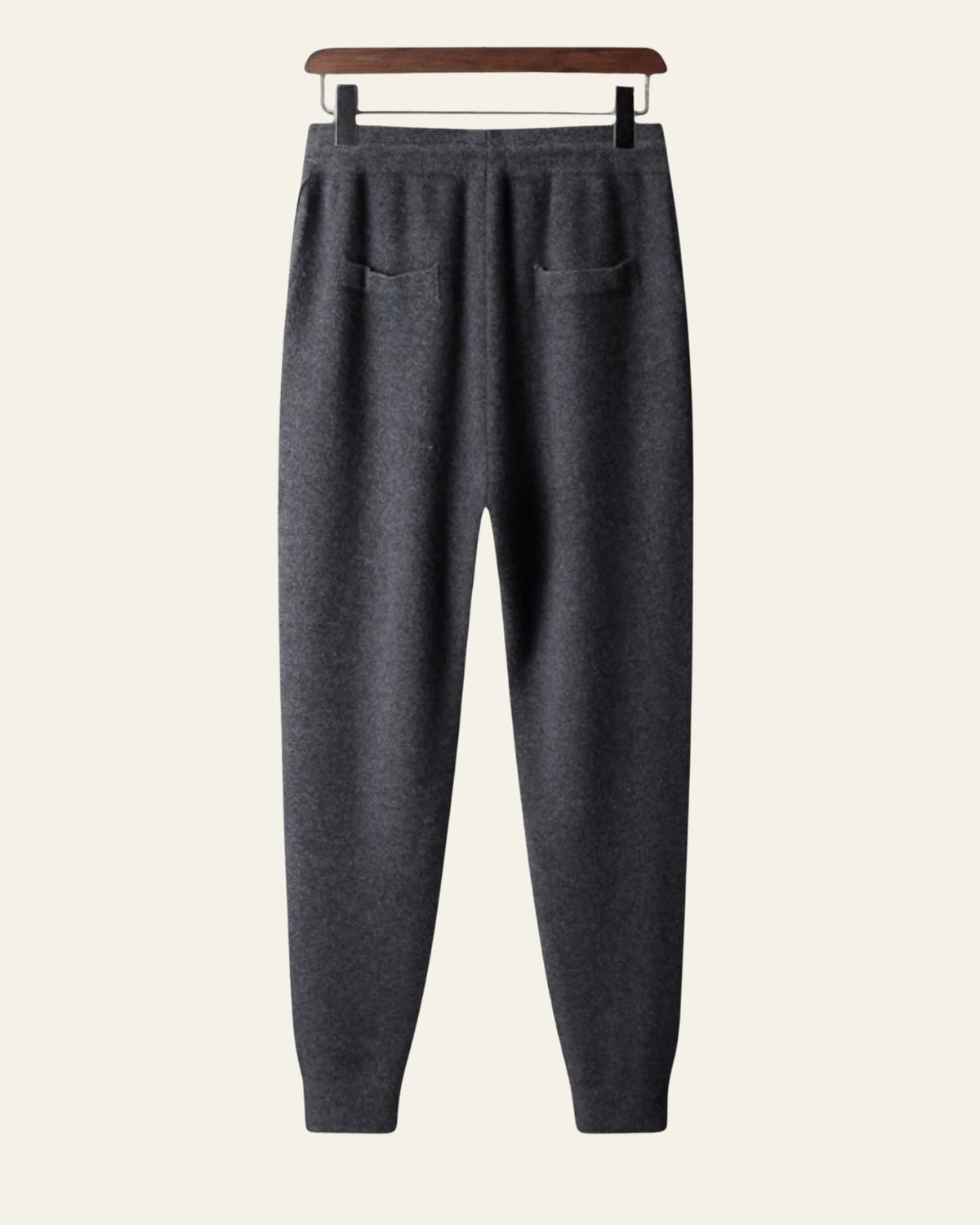 Pantaloni Jogger Uomo in Lana Merino Morbidi Comfort Leggero
