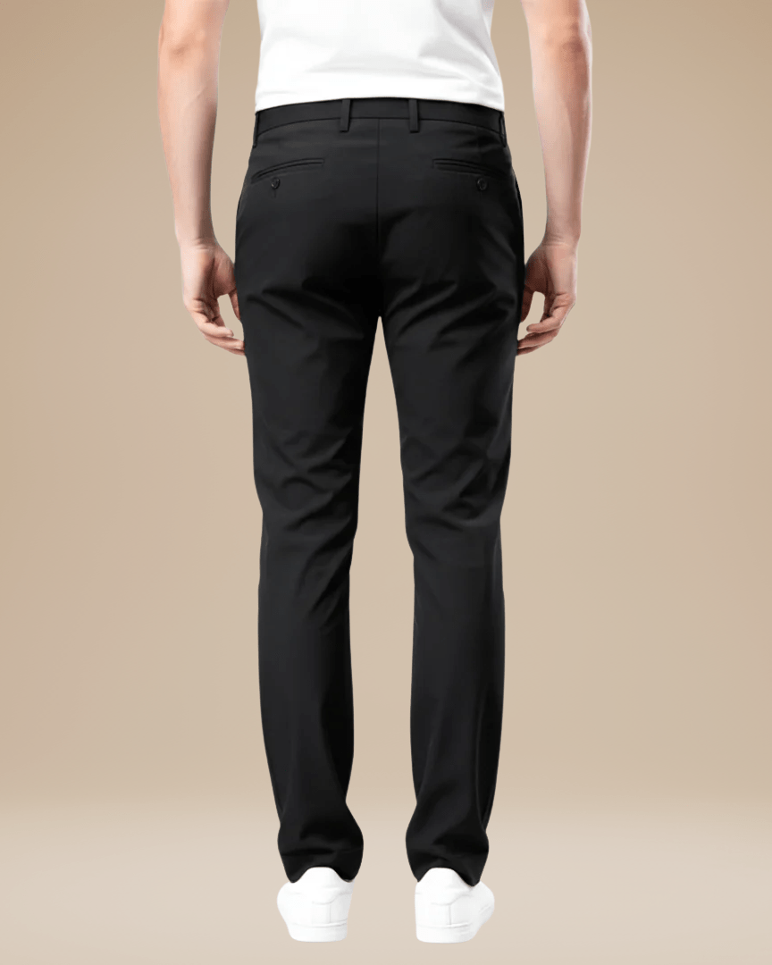 Pantaloni Uomo Slim in Tessuto Tecnico Elasticizzato Leggeri
