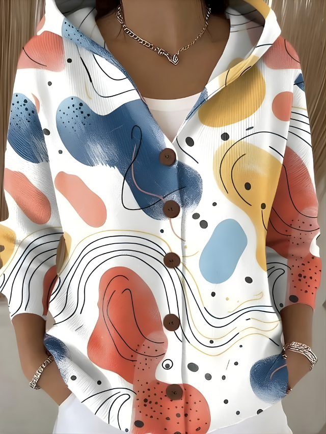 Gillian™ - Cardigan Lungo Artistico e Caldo