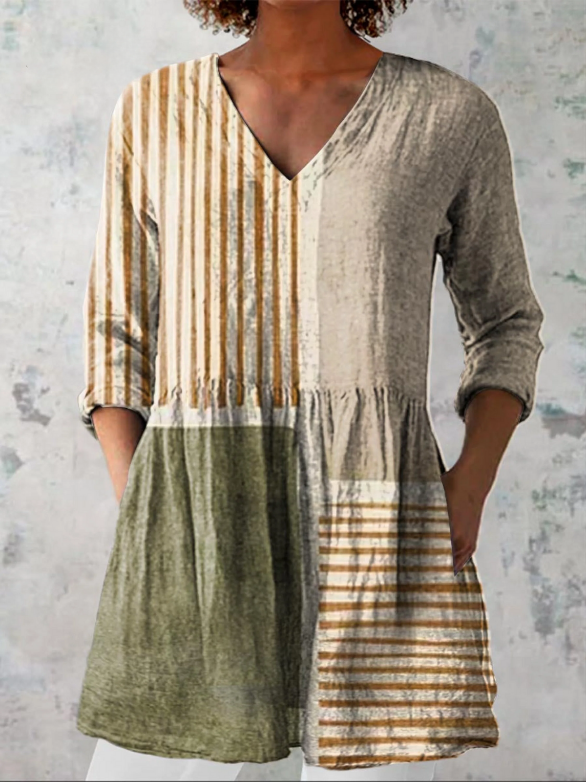 Halley | Blusa lunga a V