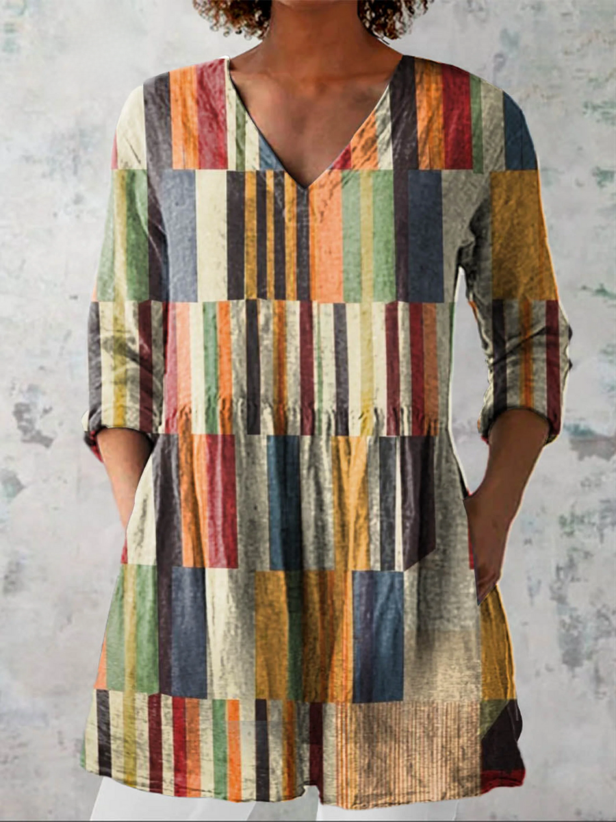 Farrah | Blusa lunga con scollo a V