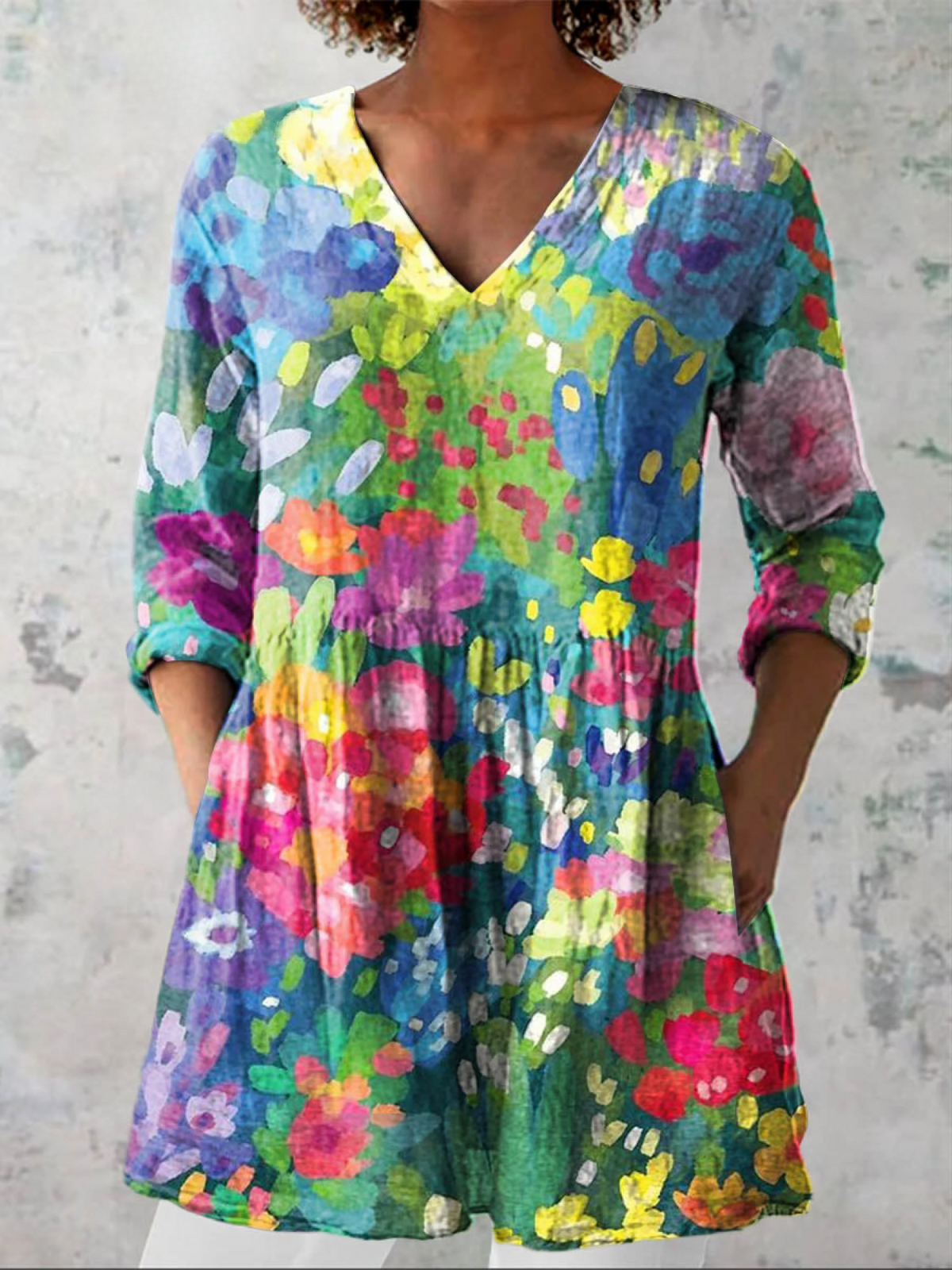 Cali | Blusa lunga a V