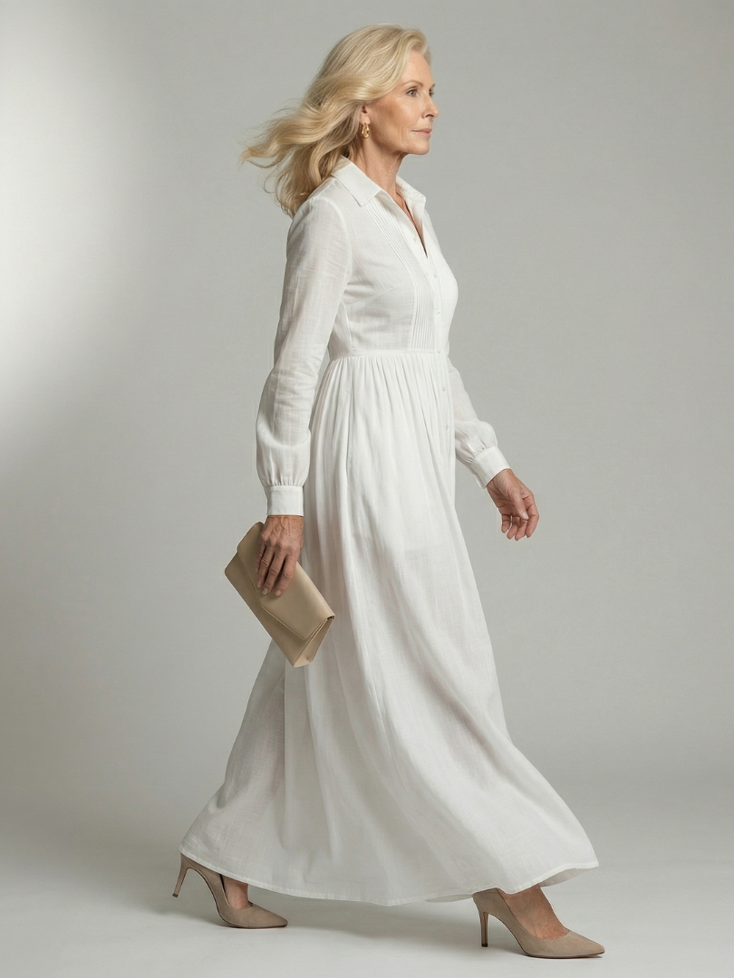 Kate | Abito Maxi Soft Flow