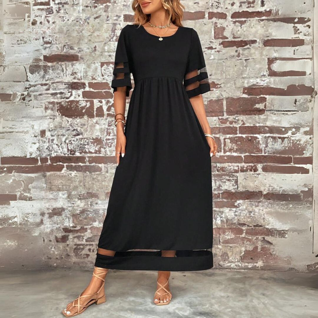 Louise | Abito Midi Flattering