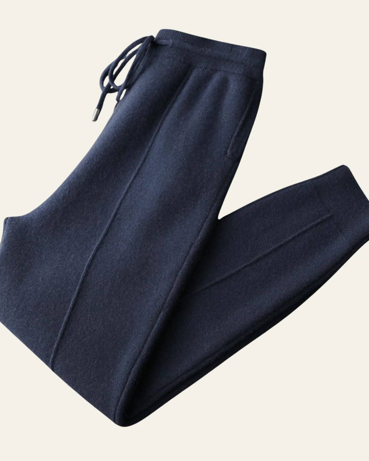 Pantaloni Jogger Uomo in Lana Merino Morbidi Comfort Leggero