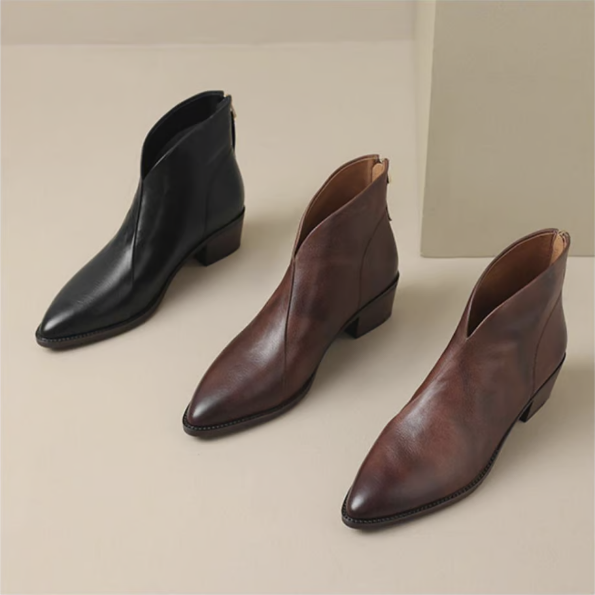 Lavinia® | Stivali di Lusso con Tacco Basso