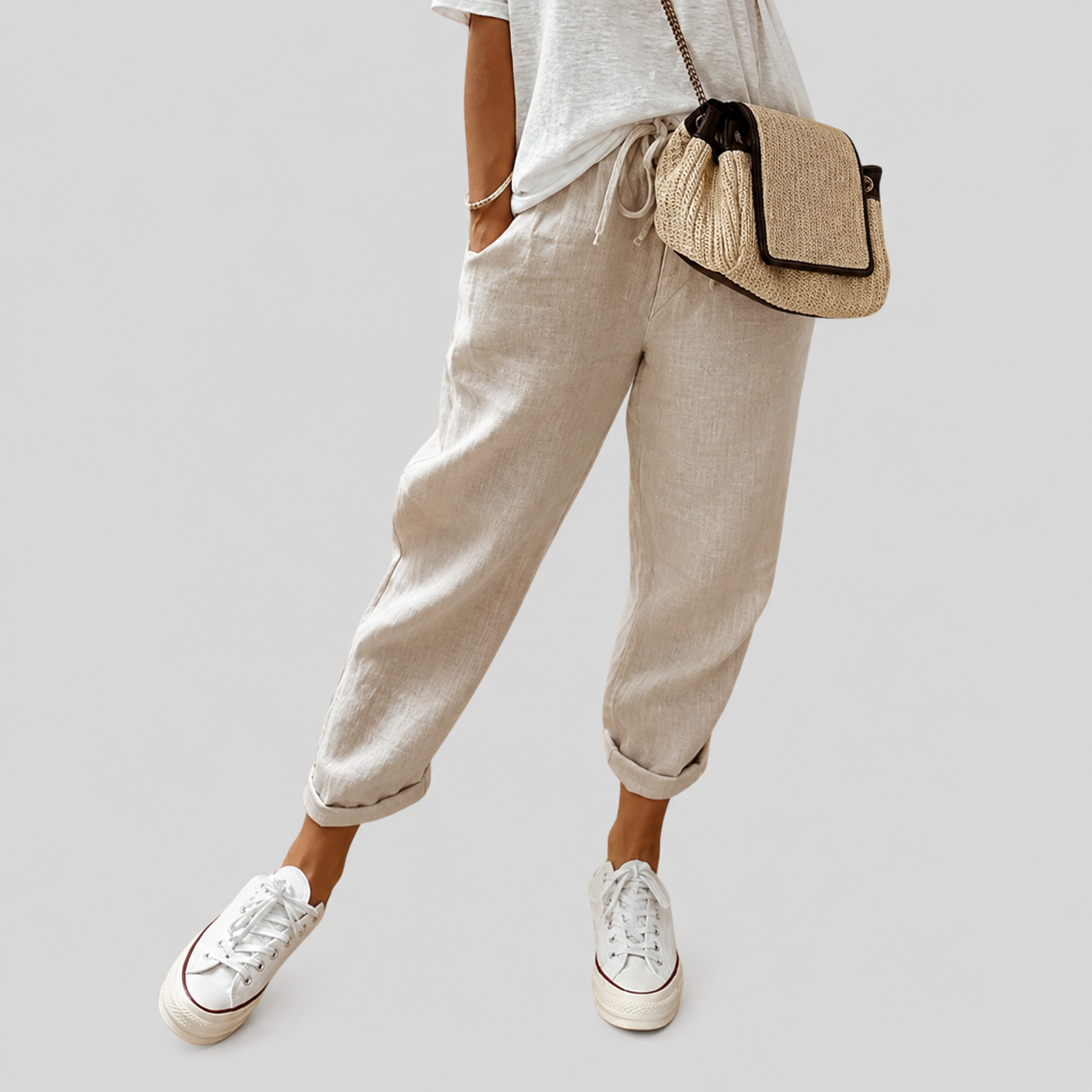 Pantaloni Fluidi Comodi ed Eleganti