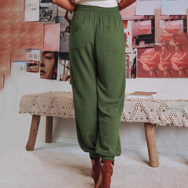 Kaeli – Pantaloni Eleganti con Coulisse