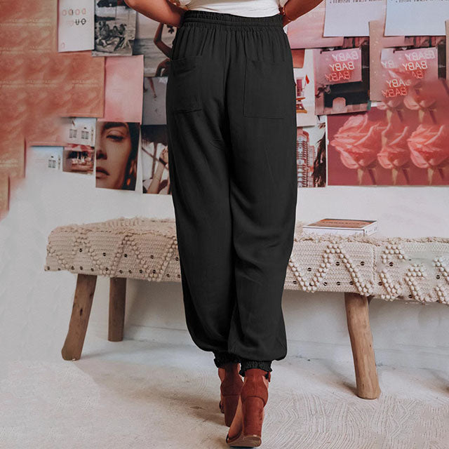 Kaeli – Pantaloni Eleganti con Coulisse