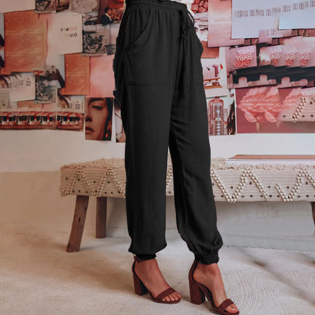 Kaeli – Pantaloni Eleganti con Coulisse
