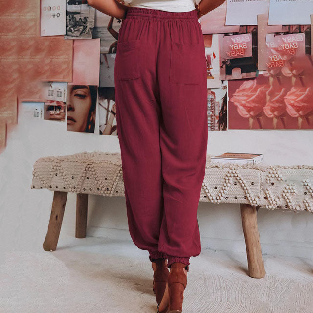 Kaeli – Pantaloni Eleganti con Coulisse