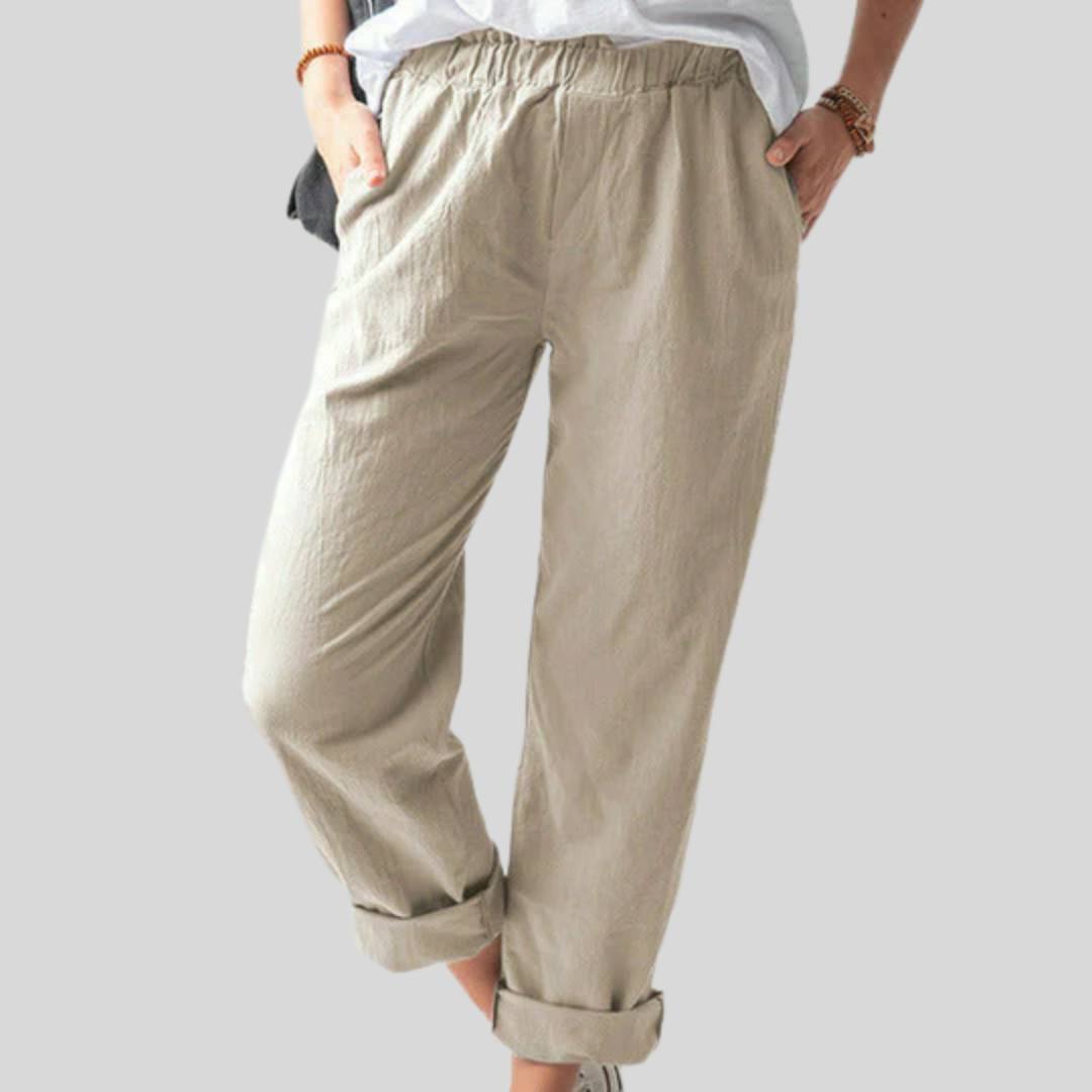 Neria - Pantaloni Soft Structure
