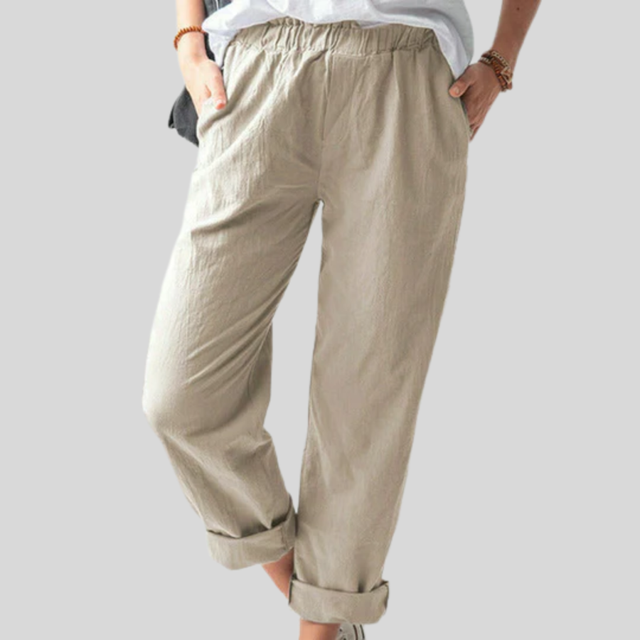 Neria - Pantaloni Soft Structure