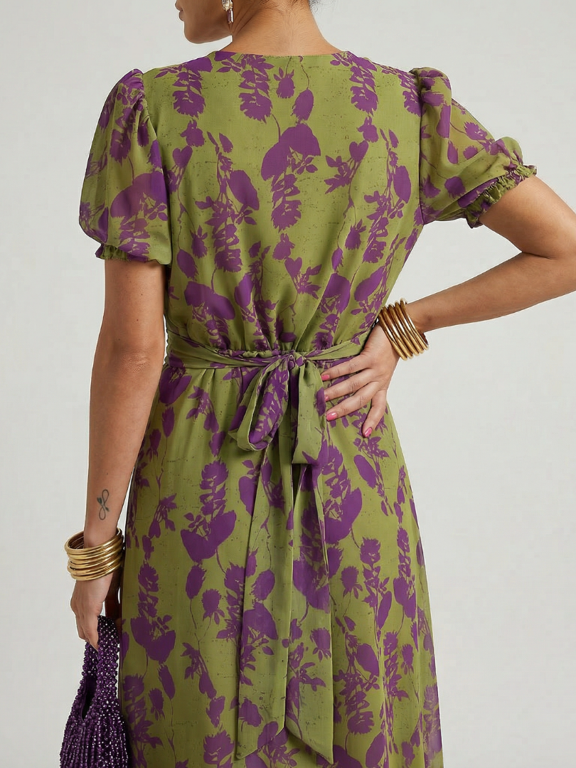Hanna | Abito Midi Floreale Relaxed