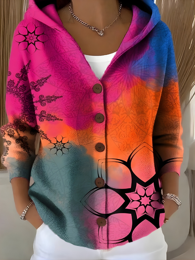 Gillian™ - Cardigan Lungo Artistico e Caldo