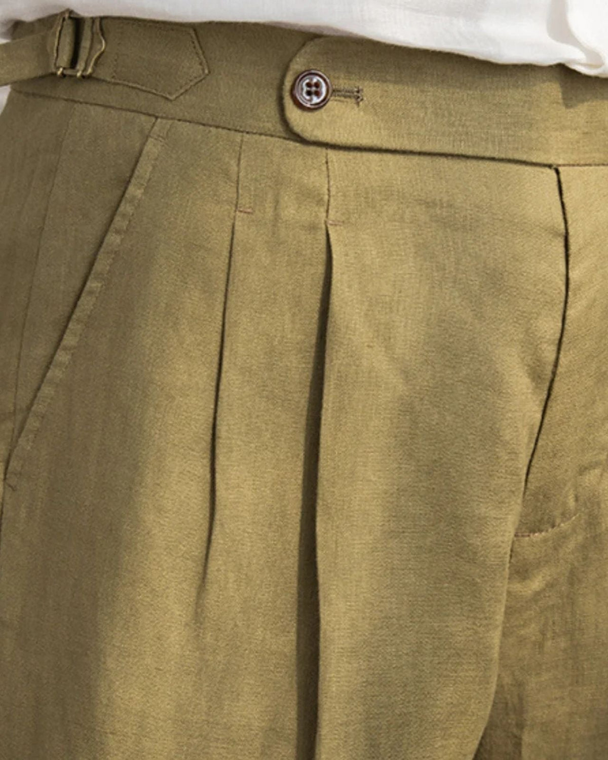 Pantaloncini Uomo Heritage in Lino Sartorialità Europea Estivi