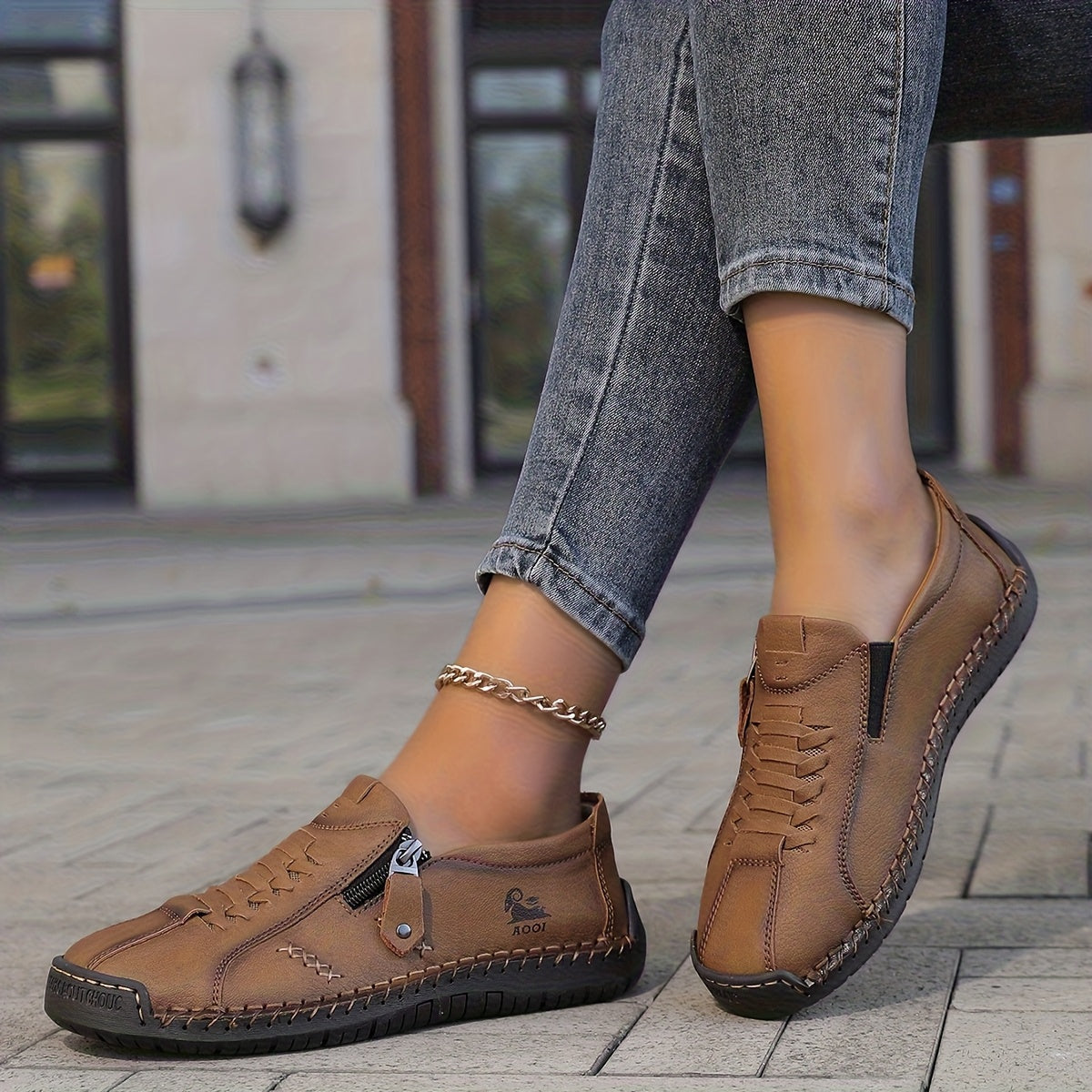 Millie™ | Sneakers Eleganti con Zip e Comfort