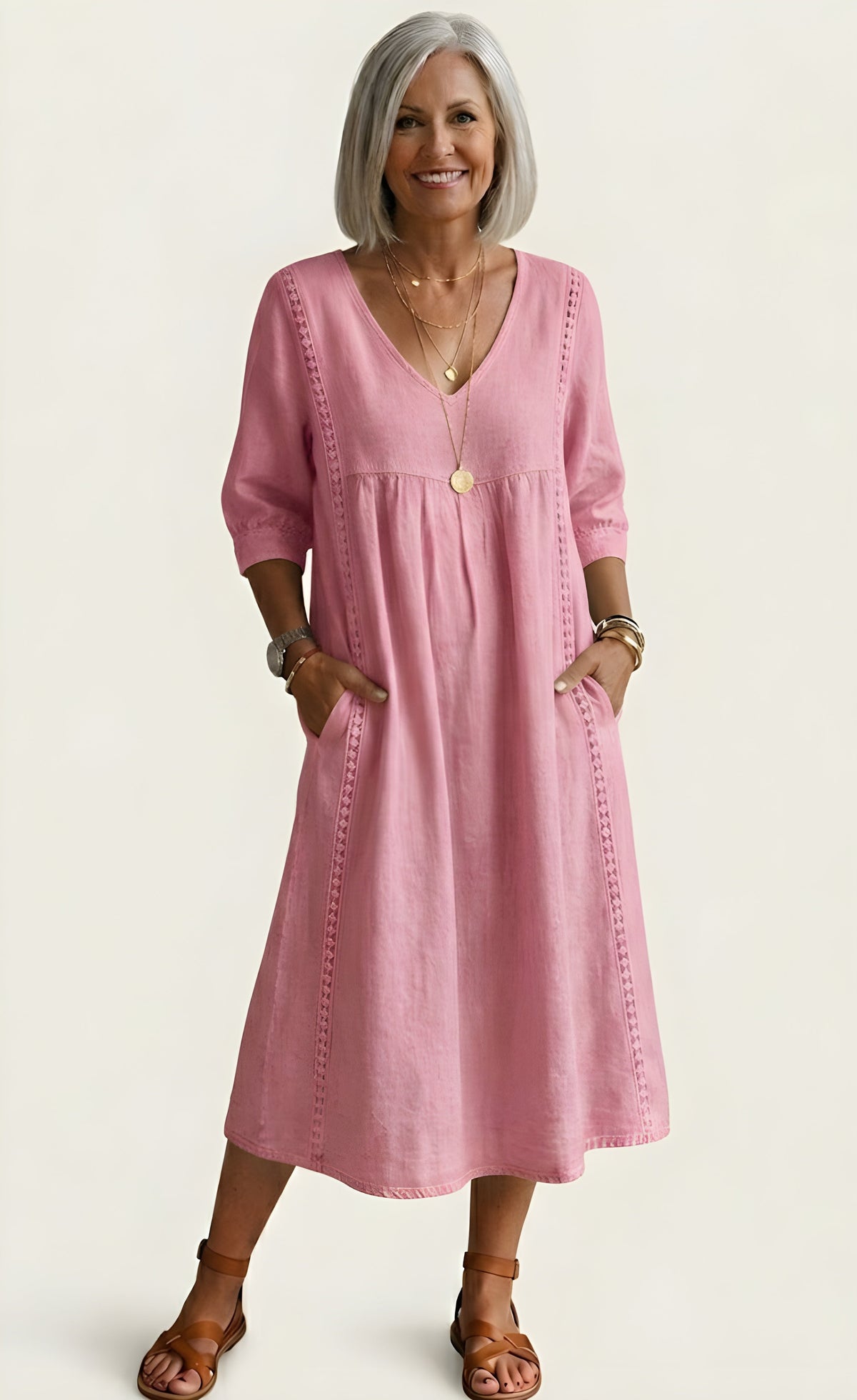 Colette | Abito Maxi A-Line Elegante