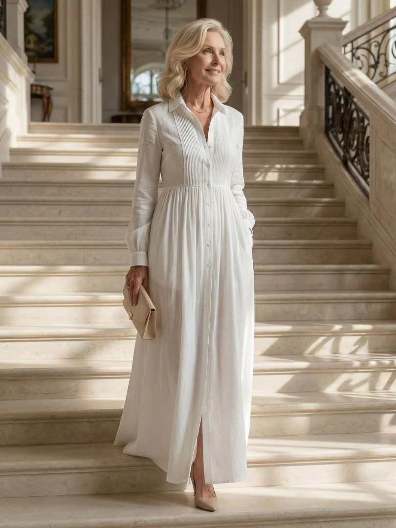 Kate | Abito Maxi Soft Flow