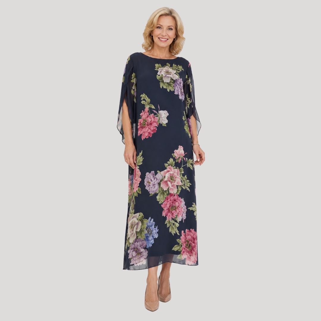 Sabrina | Maxi Dress Midnight Bloom