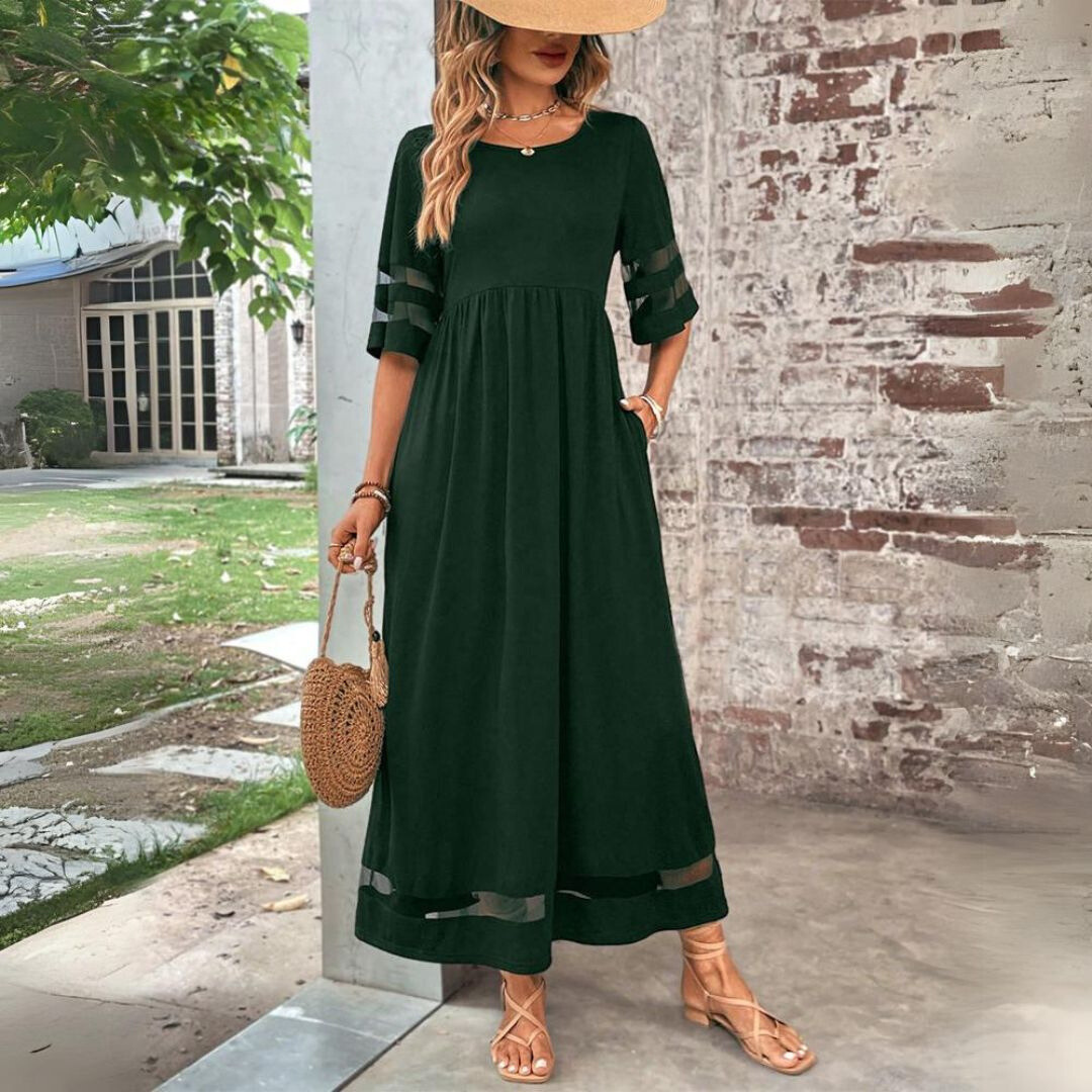 Louise | Abito Midi Flattering