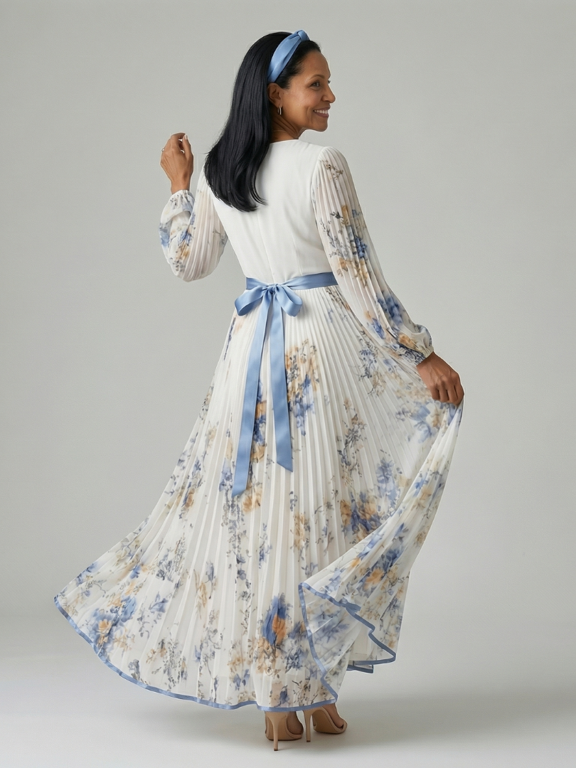 Beatrice | Abito Midi Drappeggiato