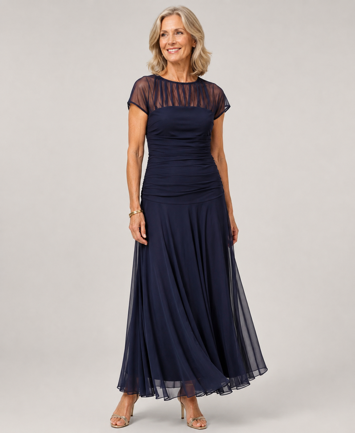 Iyla | Abito Elegante in Chiffon