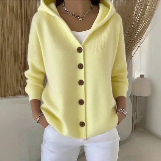 Nylah - Comodo Cardigan a Maniche Lunghe