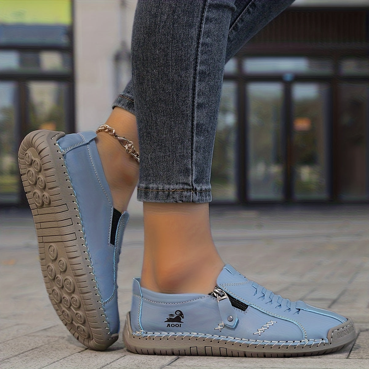 Millie™ | Sneakers Eleganti con Zip e Comfort