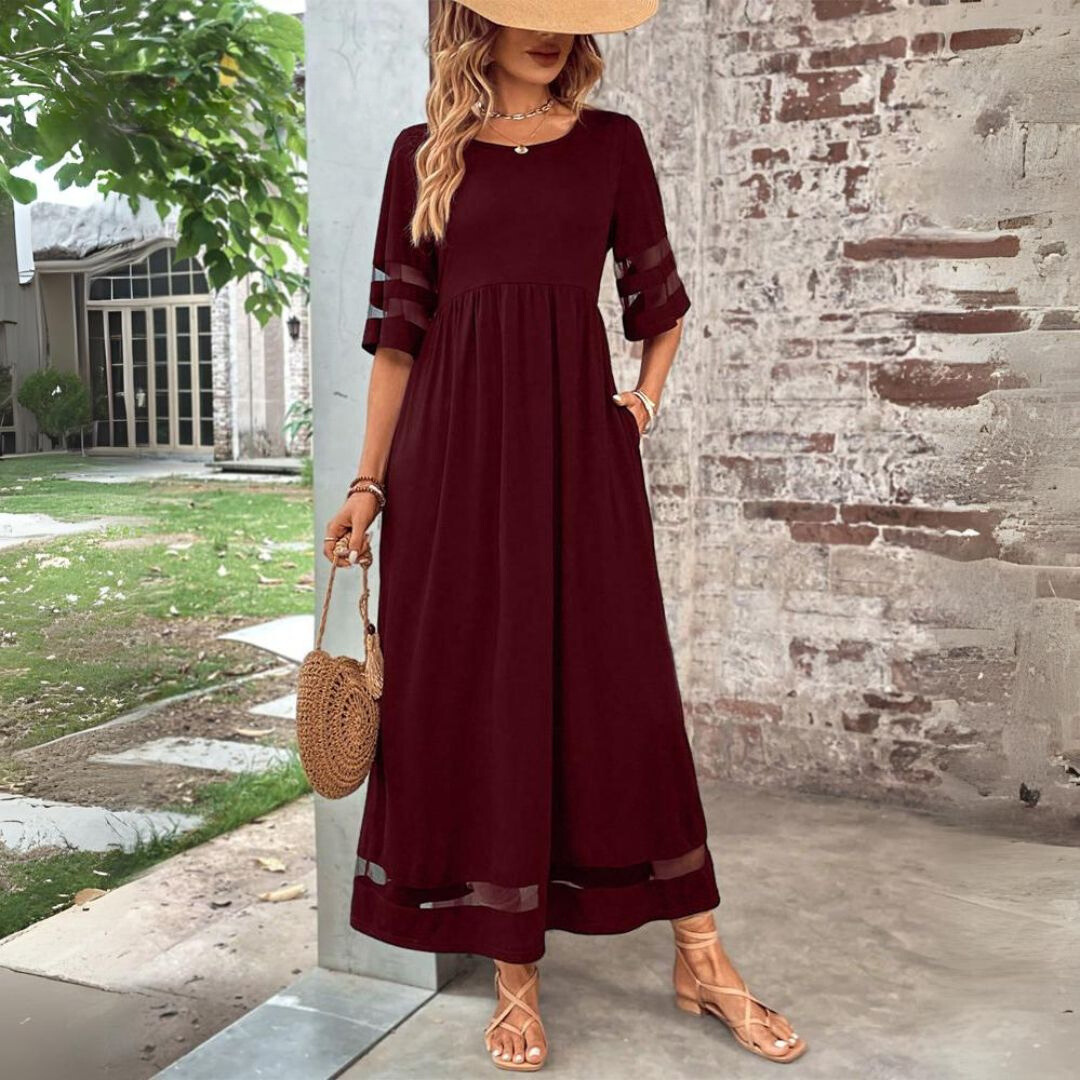 Louise | Abito Midi Flattering