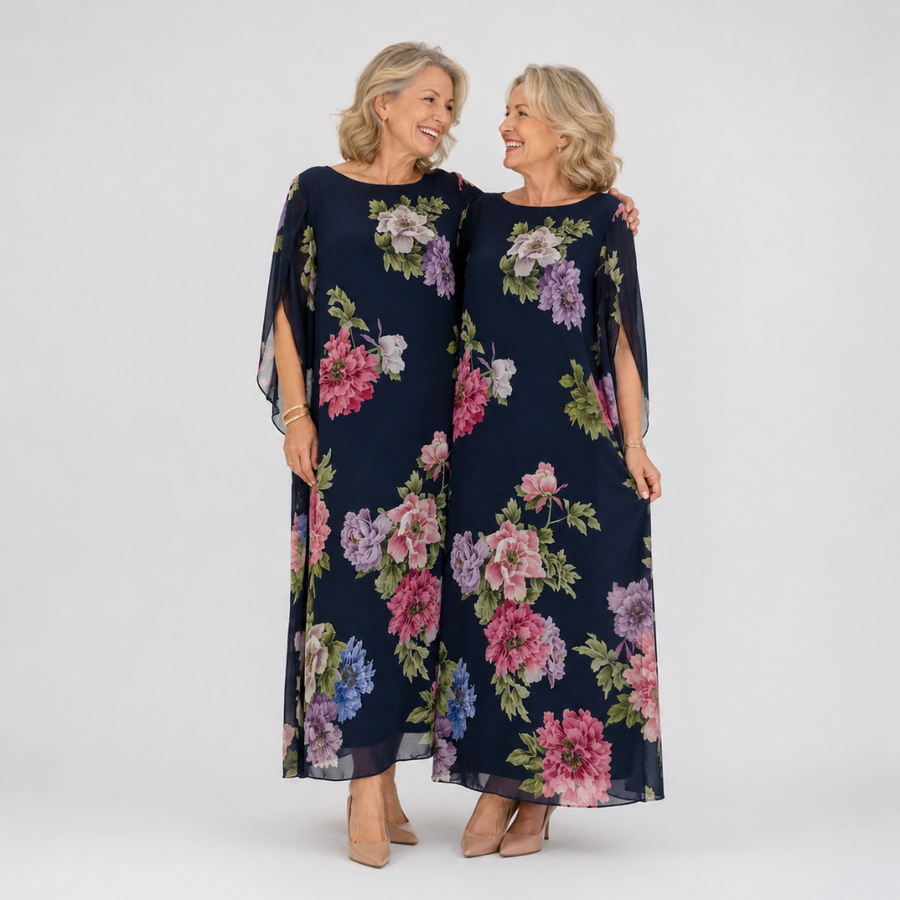 Sabrina | Maxi Dress Midnight Bloom