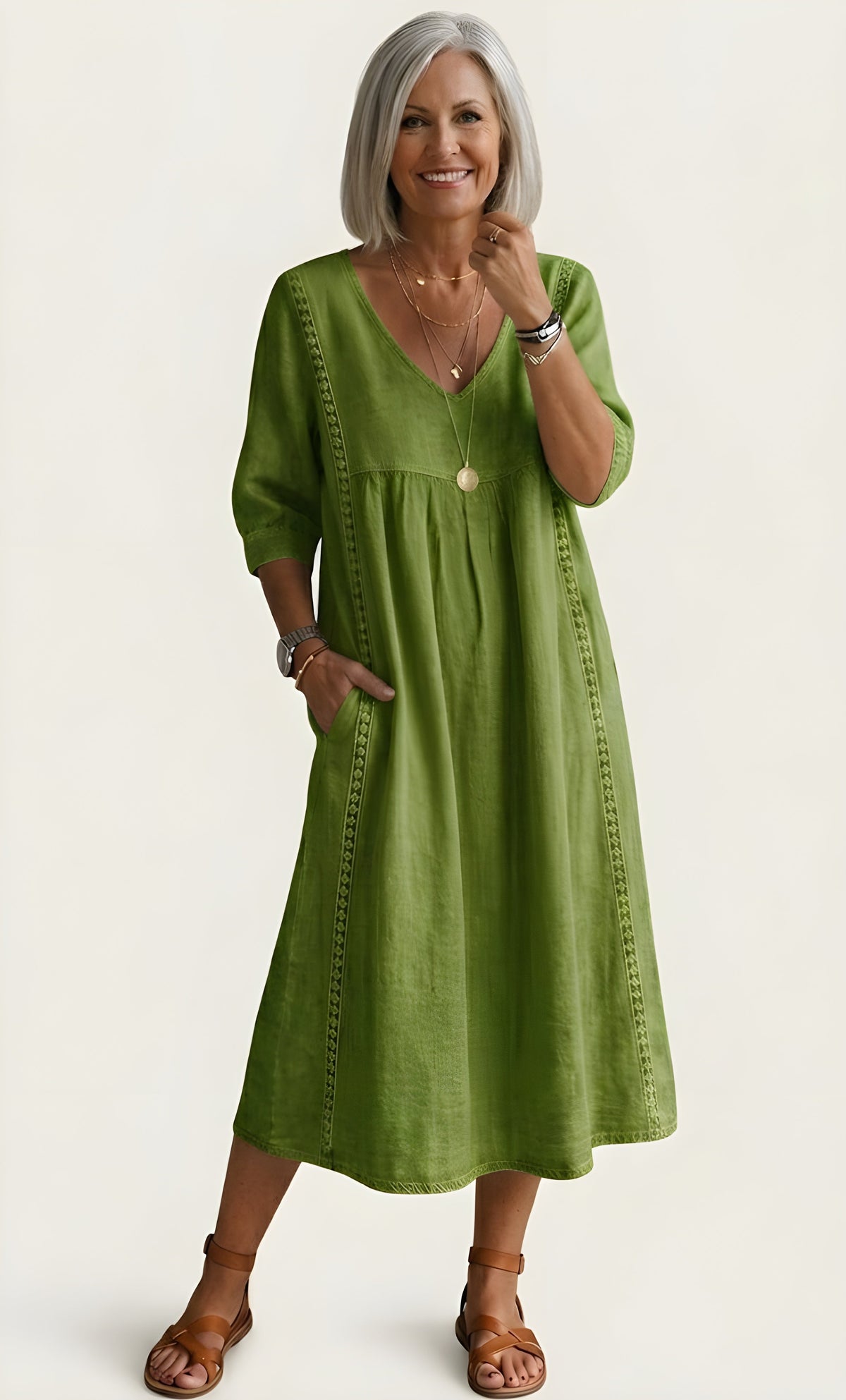 Colette | Abito Maxi A-Line Elegante