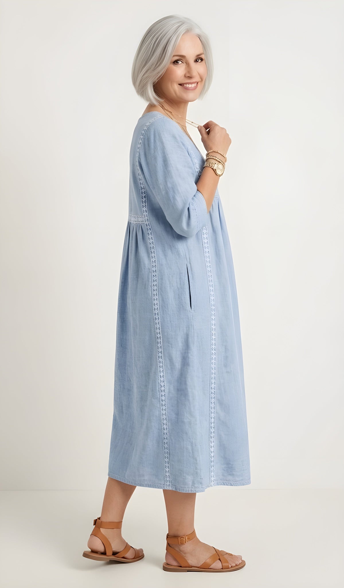 Colette | Abito Maxi A-Line Elegante