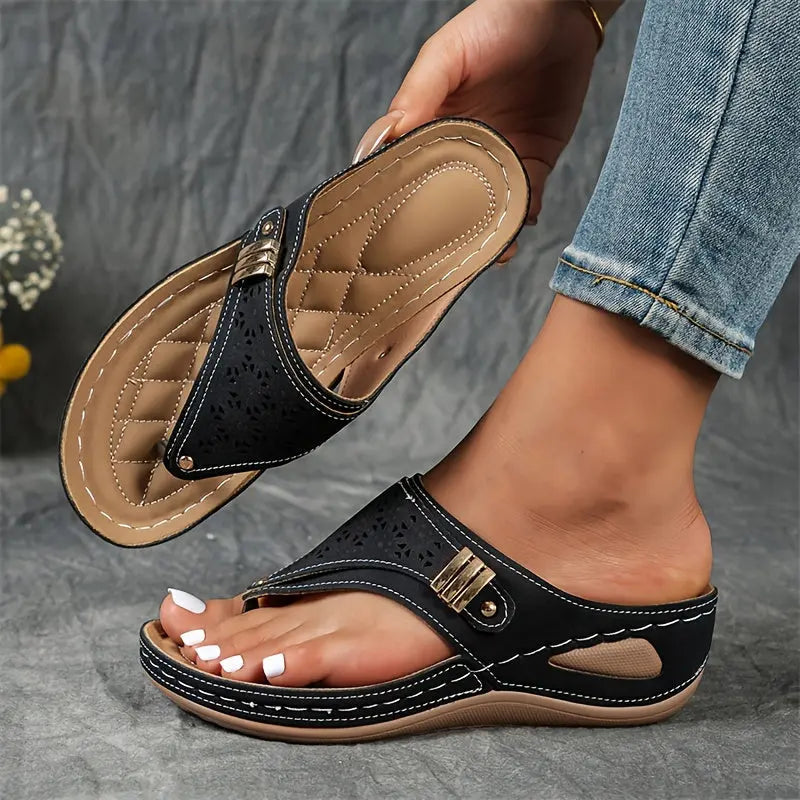 Anna™ | Sandali con Punta a Cuneo Comfort
