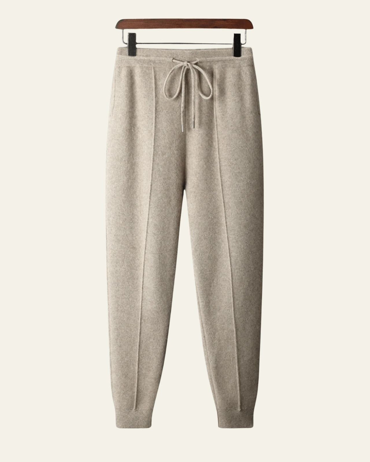 Pantaloni Jogger Uomo in Lana Merino Morbidi Comfort Leggero