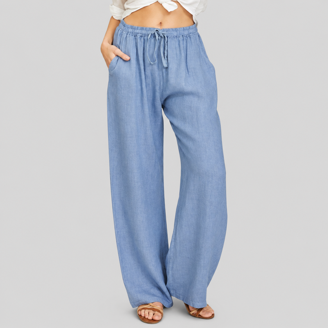 Enara - Pantaloni Con Coulisse Confortevoli